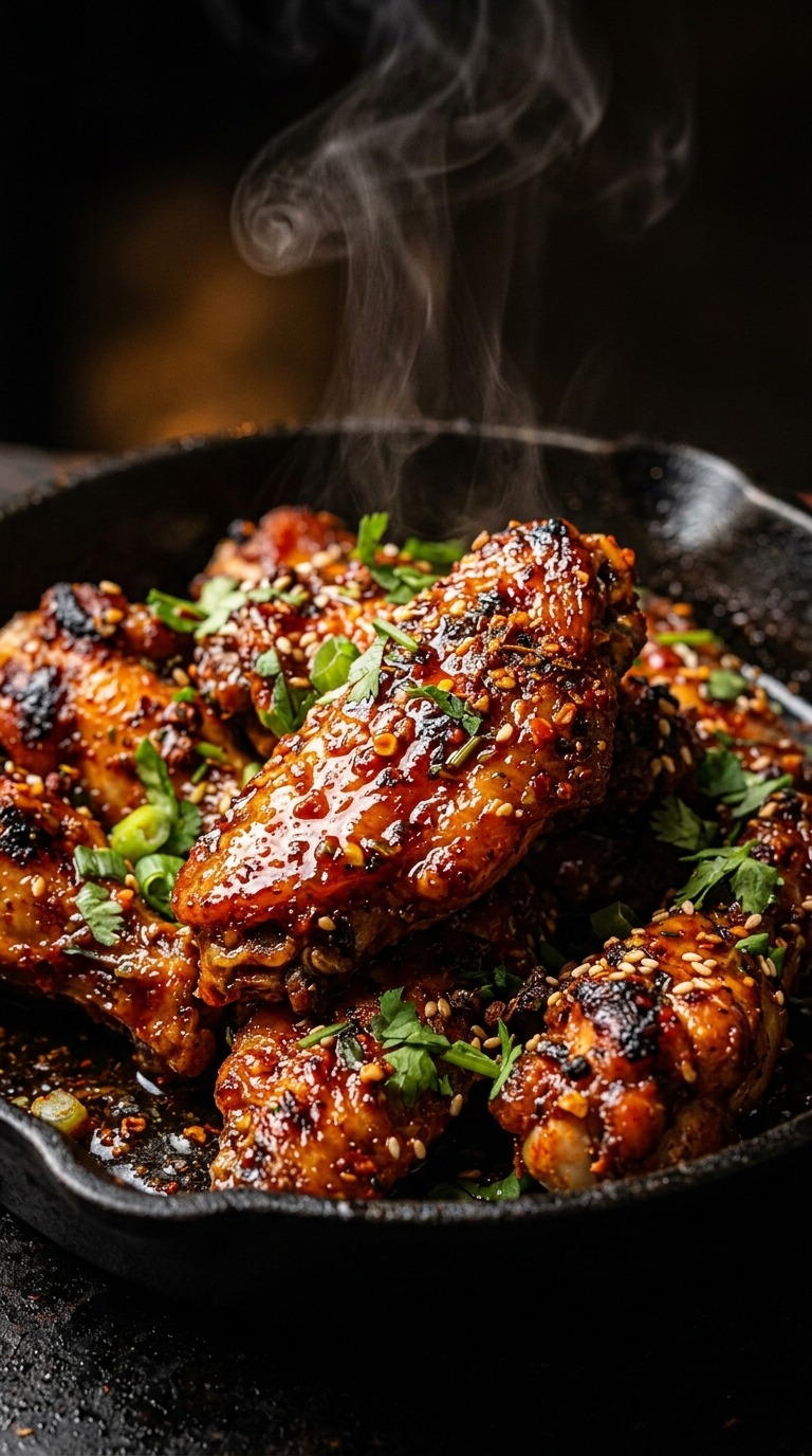 Honey Glazed Wings